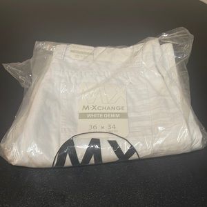 White Denim Jeans Size 36/34